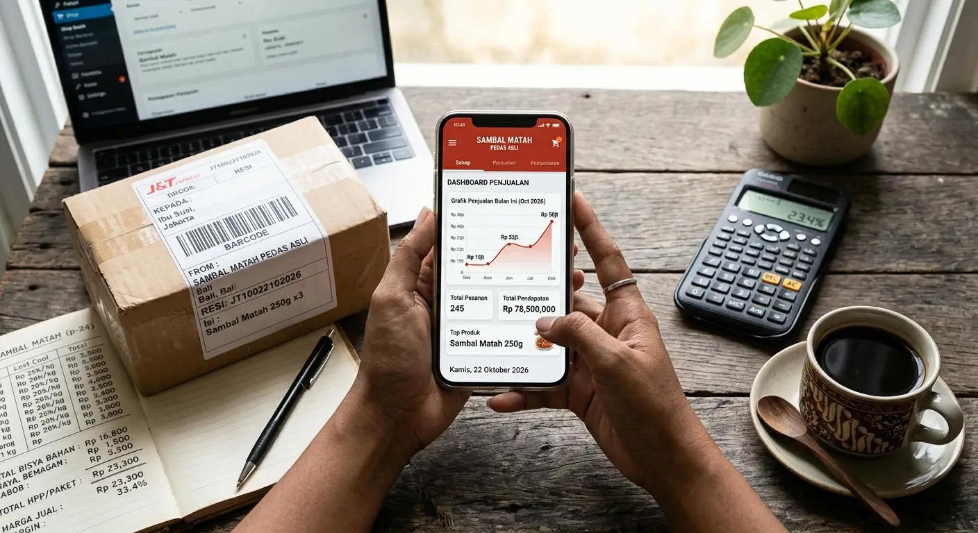 Jualan Online, Smartphone, & Potongan Biaya
