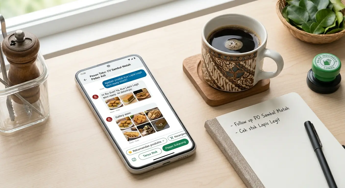 cara membuat whatsapp business umkm